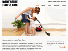 Tablet Screenshot of northsidefloorcare.com